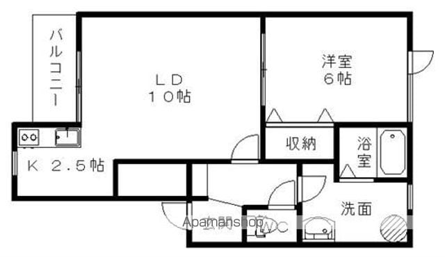 EL DORADO 411の間取り写真
