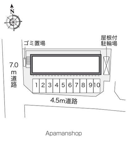 レオパレスアルファ 104 ｜ 神奈川県平塚市田村７丁目25-30（賃貸アパート1K・1階・23.18㎡） その12