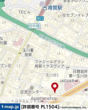 エスコートノヴェル用賀[1DK/30.32m2]の周辺9
