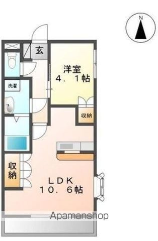 ラティールIIIの間取り写真