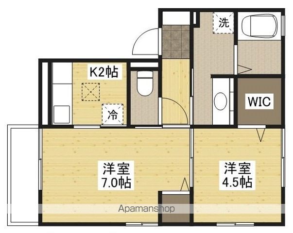 ドエル HAMAYA Cの間取り写真