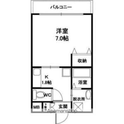 リープラス立花の間取り写真