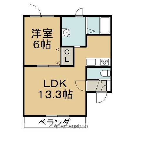 LEVANTEIIの間取り写真