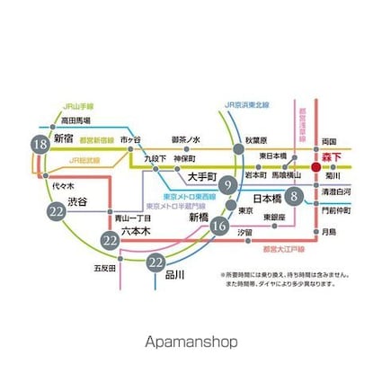 コンフォリア森下ＷＥＳＴ[1K/25.08m2]の内装2