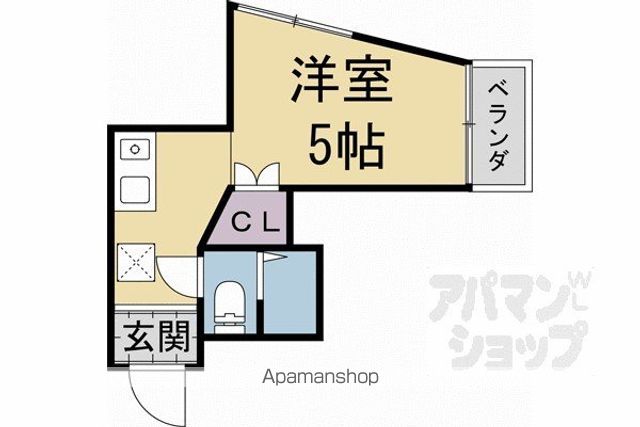 HIーCITY下鴨の間取り写真