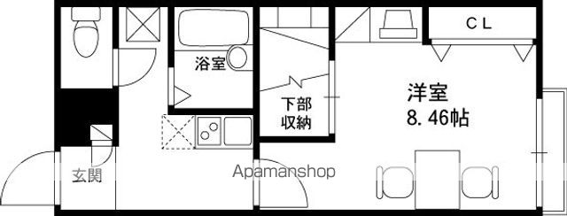 レオパレスコンフォートの間取り写真