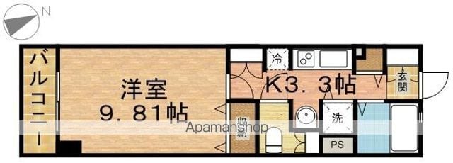 ラフィネ市川の間取り写真