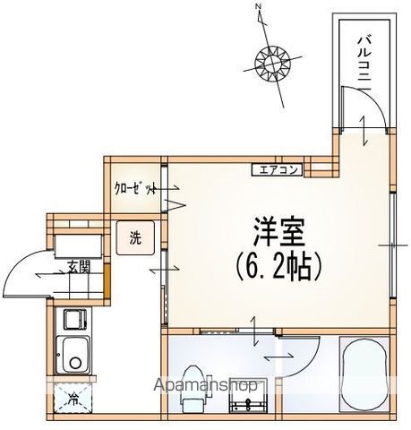 ヴァンヴェール岡埜の間取り写真