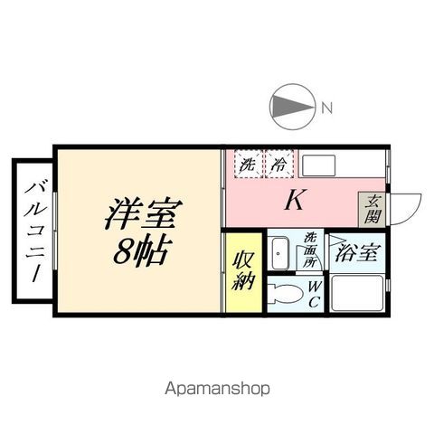 S.T.VILLA TSUSHIMA Bの間取り写真