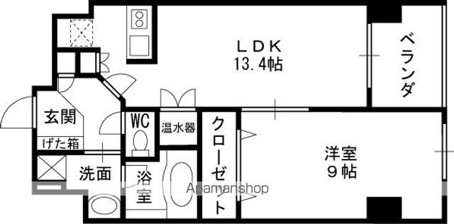 グレンパーク梅田北の間取り写真