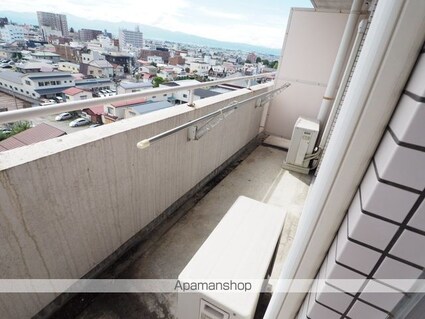 ホワイトプラザ会津[2LDK/52.8m2]のバルコニー