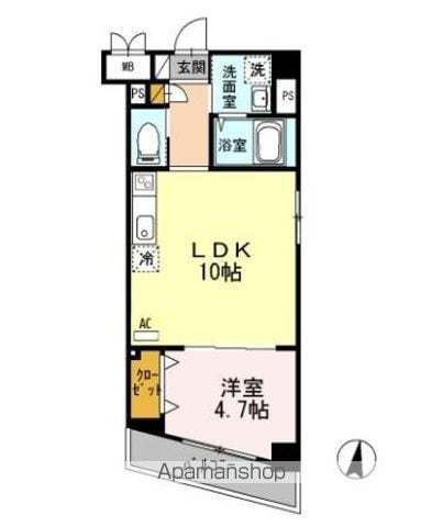 エスポワール多摩川の間取り写真