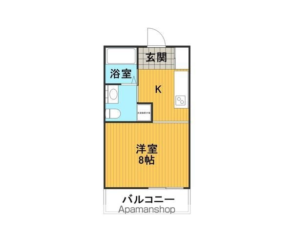アンソレイユの間取り写真