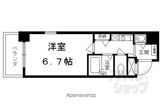 プレサンス京都東山CITYLIFEの間取り写真