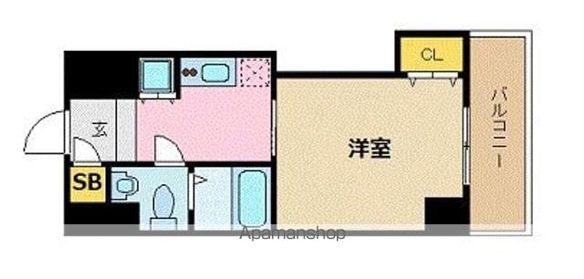 ダイナコート大濠公園ステーションの間取り写真