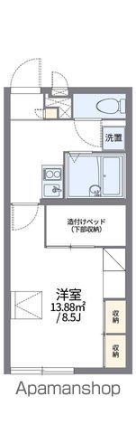 レオパレス水の郷の間取り