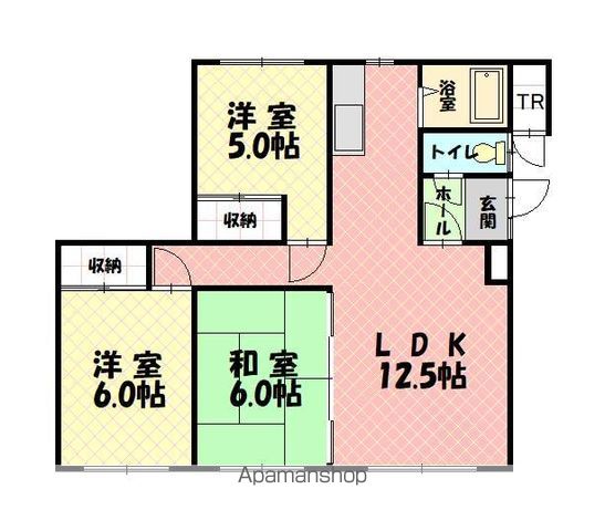 グランビュー豊岡の間取り写真