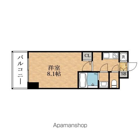 S−RESIDENCE都島の間取り写真