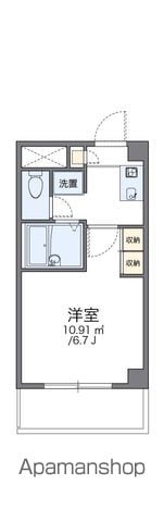 レオパレスひまわりの間取り写真