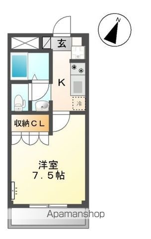 パブリック二番館の間取り写真