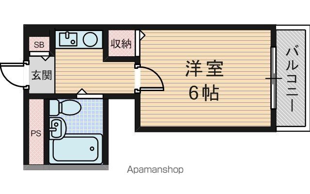 ハイム淡路の間取り写真