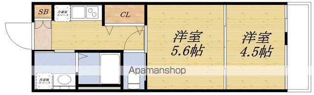 セントレジス新大阪IIIの間取り写真