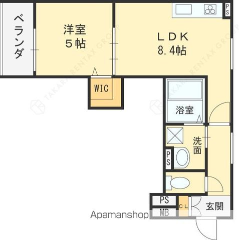 クリエオーレ吉田下島の間取り写真