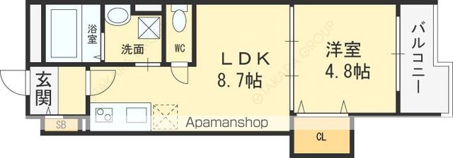 エンジェルズコートK.本町の間取り写真