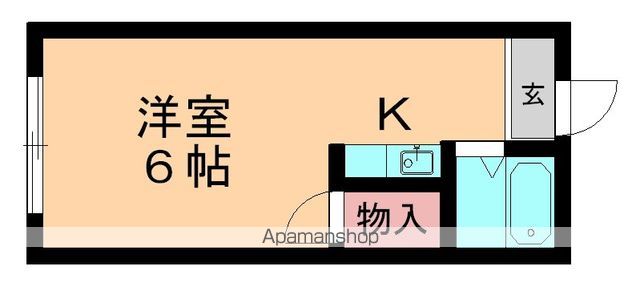 サンハイツ鶴沢の間取り写真