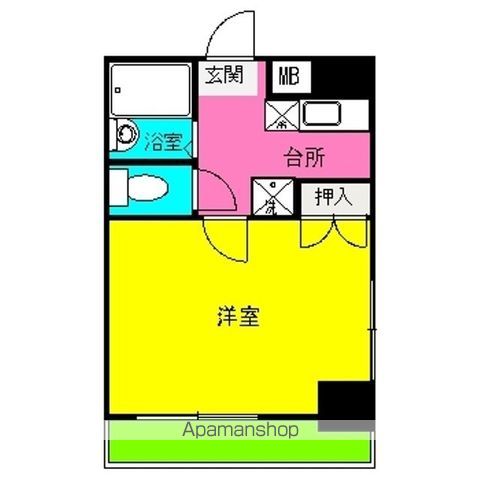 ブレーン博多の間取り写真