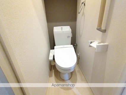 クレイノＦＡＩＲ八雲[1K/21.11m2]のトイレ