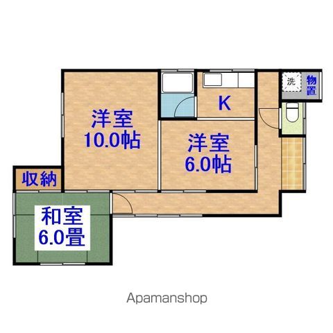市原市 1階建 築47年の間取り写真