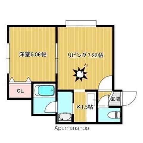 アクアフォレストの間取り写真