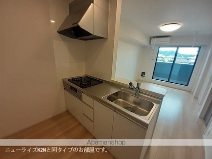 メゾン・ミクニⅢ　Ａ[2LDK/56.12m2]のキッチン