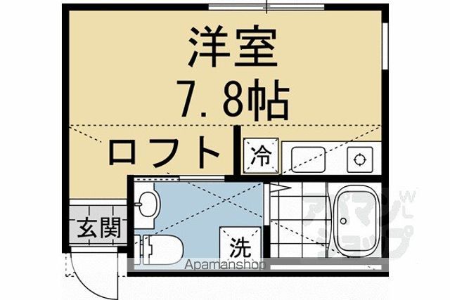 NEST冷泉町の間取り写真