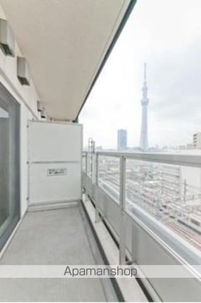 イーストコア曳舟一番館[1DK/37.03m2]のバルコニー