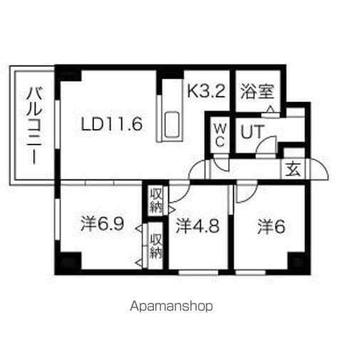 MODENA近代美術館の間取り写真