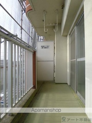 聖和ハイツ　西棟[2DK/52.38m2]のバルコニー