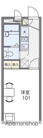 レオパレスアリエッタの間取り写真