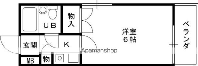 モンシャトーの間取り写真