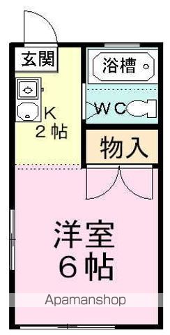 サンハイツ中田の間取り写真