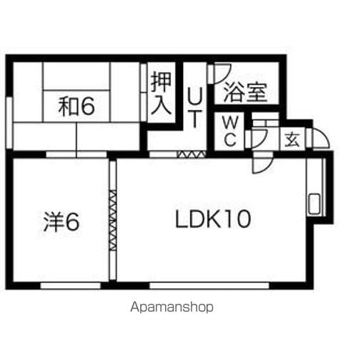 レジデンスヒルトップIの間取り写真