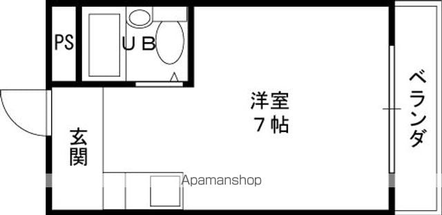 長栄寺ハイツの間取り写真