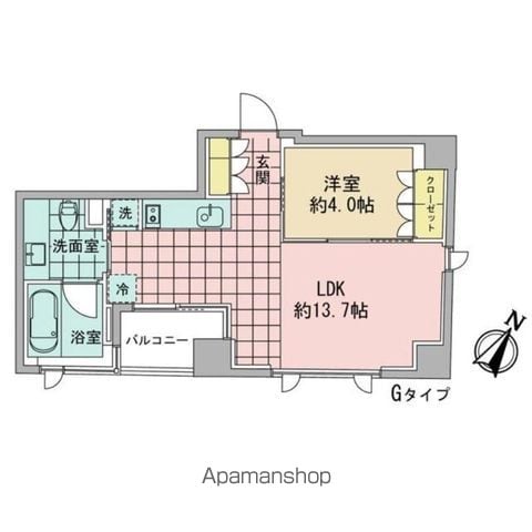 AZ日本橋人形町の間取り写真