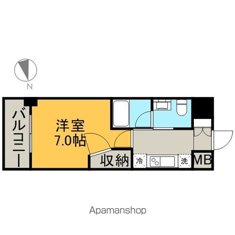 レジディア鶴舞の間取り写真