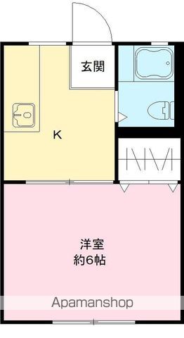 長谷川ハイツの間取り写真