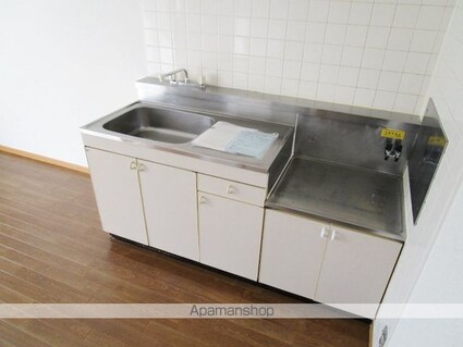 山梨県中巨摩郡昭和町西条[2DK/47.23m2]のキッチン