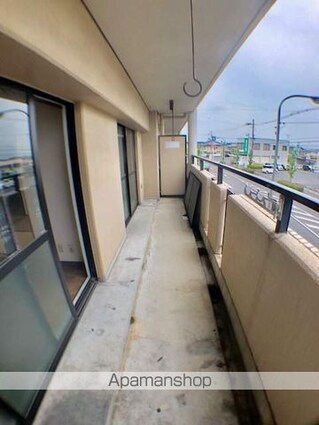 滋賀県野洲市西河原[3DK/50m2]のバルコニー