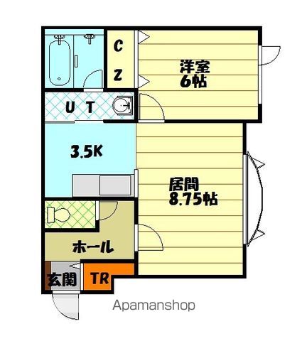 グレース近文Bの間取り写真
