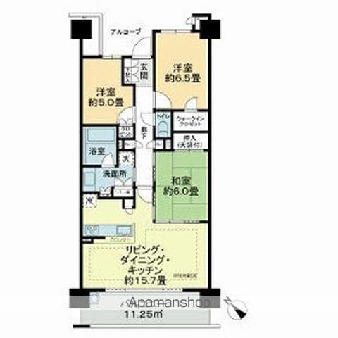 リライズガーデン西新井スカイレジデンスの間取り写真